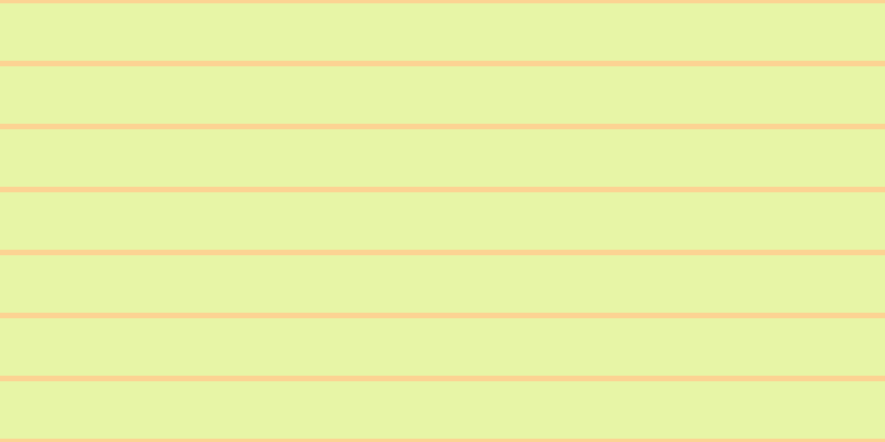 #d2ee4e (50%), #fcd393 horizontal lines, five pixels wide, fifty-two pixels apart