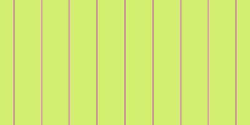 #d2ee6f, #caa393 vertical lines, six pixels wide, eighty-three pixels apart