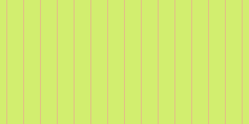 #d2ee6f, #eba393 vertical lines, two pixels wide, fifty-two pixels apart