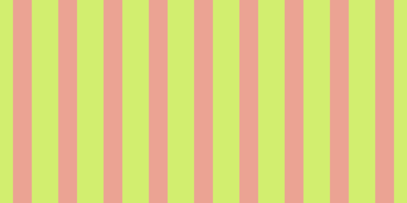 #d2ee6f, #eba393 vertical lines, thirty-seven pixels wide, fifty-two pixels apart