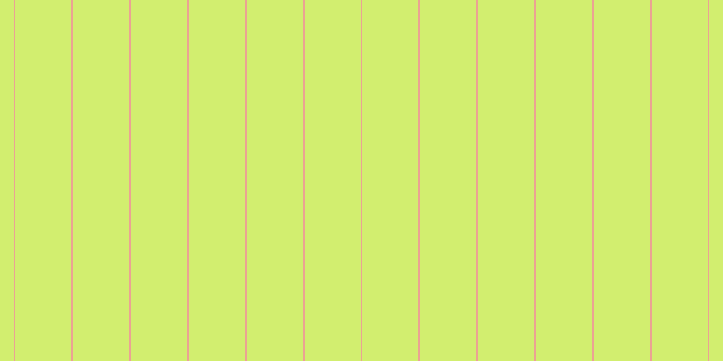 #d2ee6f, #eba393 vertical lines, two pixels wide, sixty-two pixels apart