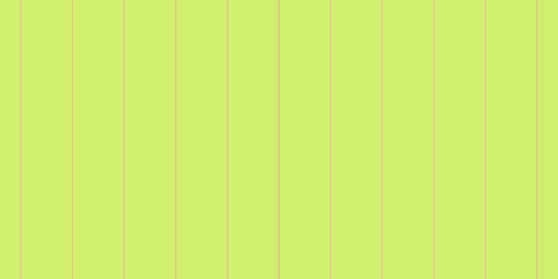#d2ee6f, #eba393 vertical lines, one pixels wide, seventy-three pixels apart