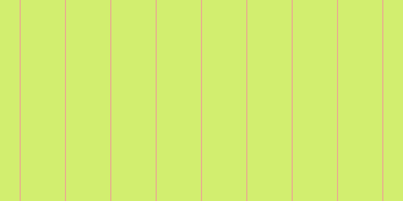 #d2ee6f, #eba393 vertical lines, two pixels wide, eighty-eight pixels apart