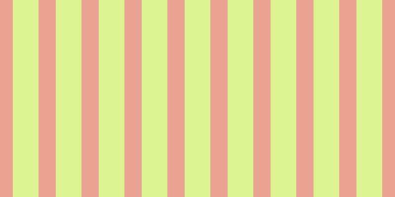 #d2ee6f (75%), #eba393 vertical lines, thirty-five pixels wide, fifty-two pixels apart