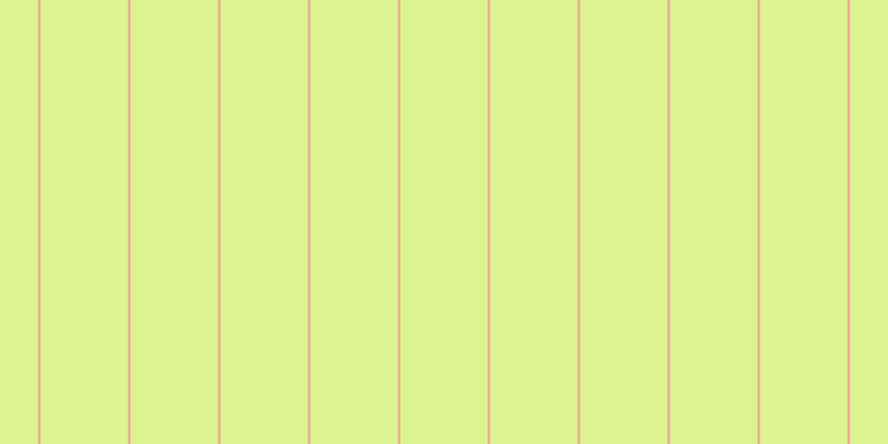 #d2ee6f (75%), #eba393 vertical lines, two pixels wide, seventy-nine pixels apart