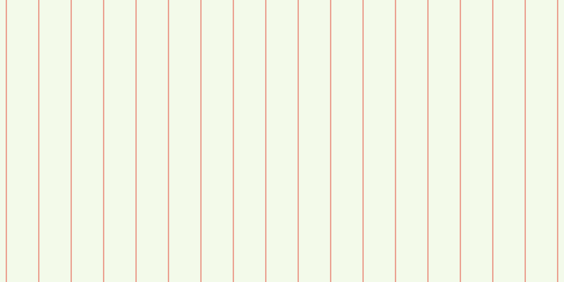 #d2eeb1 (25%), #eba393 vertical lines, two pixels wide, forty-four pixels apart