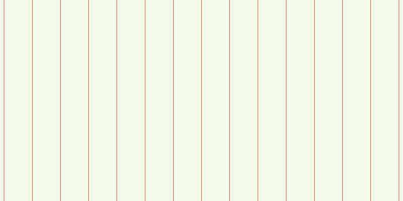 #d2eeb1 (25%), #eba393 vertical lines, two pixels wide, fifty-four pixels apart