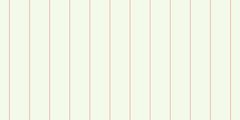 #d2eeb1 (25%), #eba393 vertical lines, two pixels wide, sixty-five pixels apart