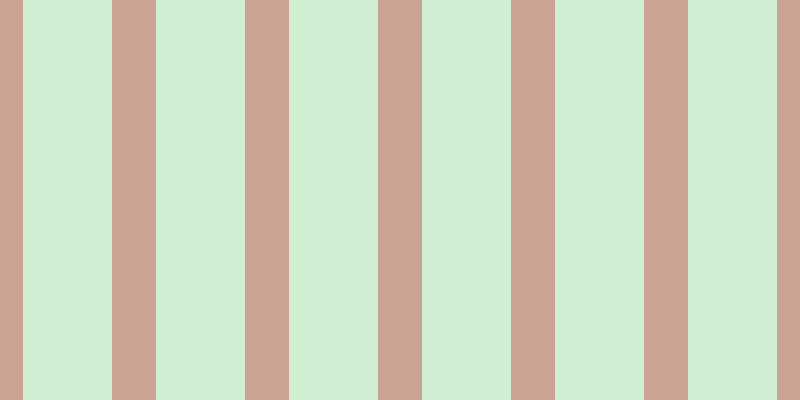 #d2eed2, #caa393 vertical lines, forty-four pixels wide, eighty-nine pixels apart