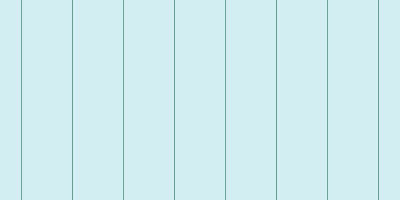 #d2eef3, #67a393 vertical lines, two pixels wide, one hundred pixels apart