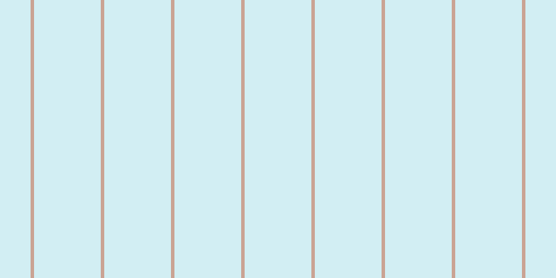 #d2eef3, #caa393 vertical lines, five pixels wide, ninety-six pixels apart