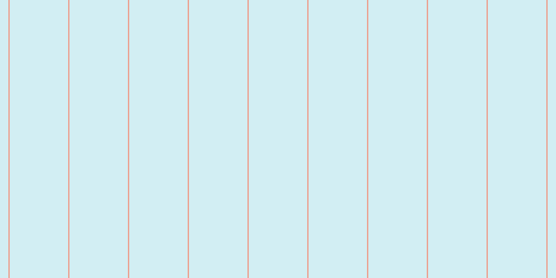 #d2eef3, #eba393 vertical lines, two pixels wide, eighty-four pixels apart