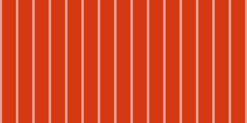 #d43913, #eba393 vertical lines, eight pixels wide, forty-five pixels apart