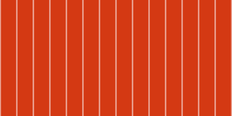 #d43913, #eba393 vertical lines, five pixels wide, fifty-two pixels apart