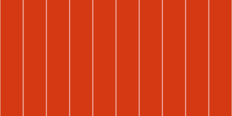 #d43913, #eba393 vertical lines, four pixels wide, seventy-six pixels apart