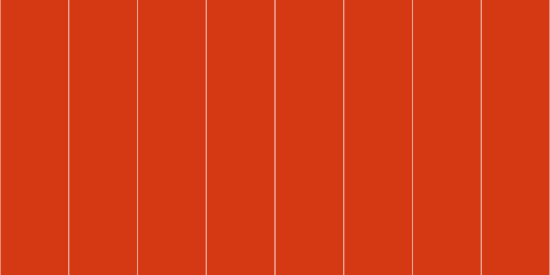 #d43913, #eba393 vertical lines, two pixels wide, ninety-eight pixels apart