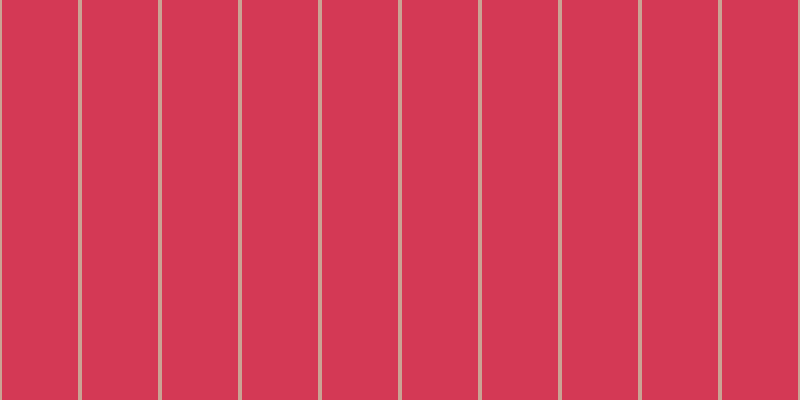 #d43955, #caa393 vertical lines, four pixels wide, seventy-six pixels apart
