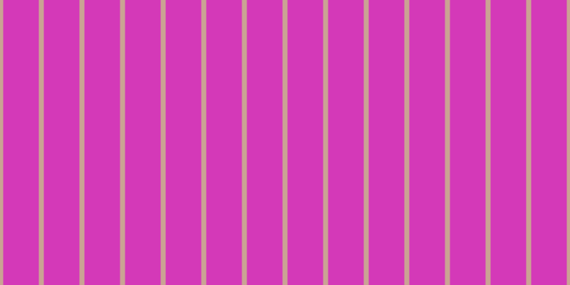 #d439b8, #caa393 vertical lines, seven pixels wide, fifty pixels apart