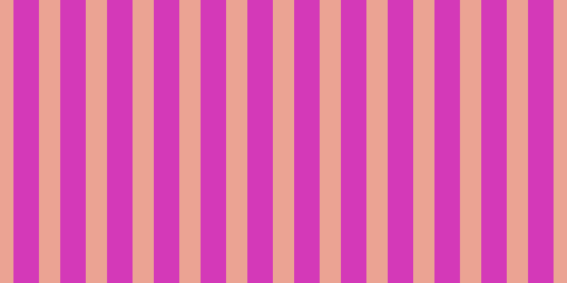 #d439b8, #eba393 vertical lines, thirty pixels wide, thirty-six pixels apart