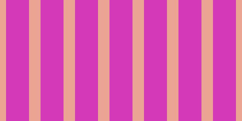 #d439b8, #eba393 vertical lines, thirty-eight pixels wide, seventy-six pixels apart
