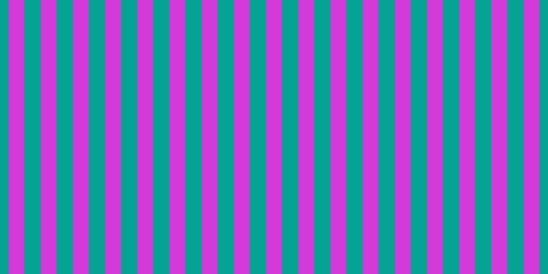 #d439d9, #04a393 vertical lines, twenty-four pixels wide, twenty-three pixels apart