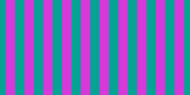 #d439d9, #04a393 vertical lines, thirty-nine pixels wide, forty pixels apart