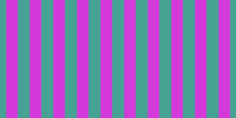 #d439d9, #46a393 vertical lines, forty-one pixels wide, thirty-nine pixels apart