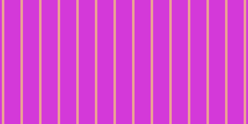 #d439d9, #eba393 vertical lines, eight pixels wide, fifty-two pixels apart