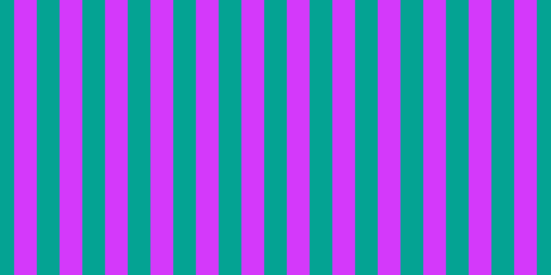 #d439fa, #04a393 vertical lines, thirty-three pixels wide, thirty-three pixels apart