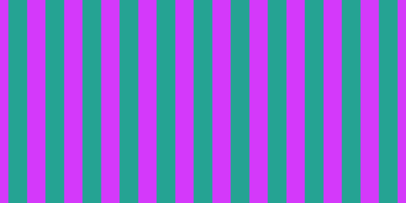#d439fa, #25a393 vertical lines, thirty-seven pixels wide, thirty-six pixels apart