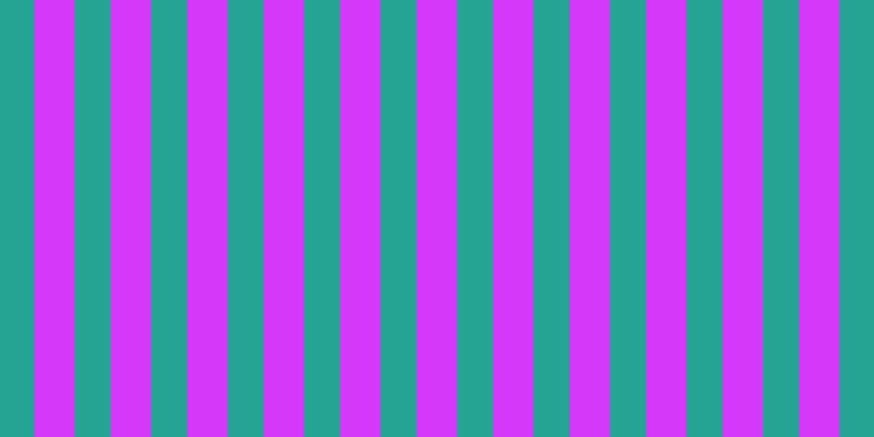 #d439fa, #25a393 vertical lines, thirty-three pixels wide, thirty-seven pixels apart