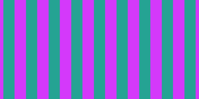 #d439fa, #25a393 vertical lines, forty-five pixels wide, forty-six pixels apart