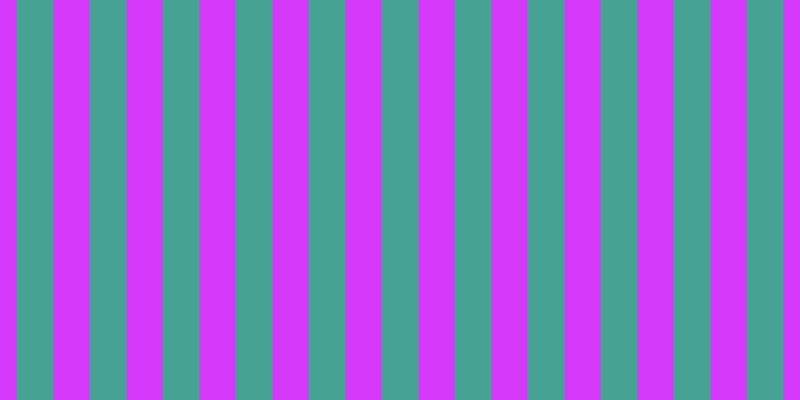 #d439fa, #46a393 vertical lines, thirty-seven pixels wide, thirty-six pixels apart
