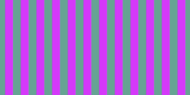 #d439fa, #67a393 vertical lines, thirty-three pixels wide, thirty-three pixels apart