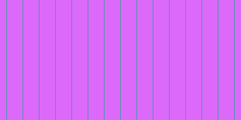 #d439fa (75%), #25a393 vertical lines, two pixels wide, fifty-two pixels apart