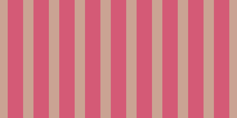 #d45a76, #caa393 vertical lines, thirty-five pixels wide, fifty-two pixels apart