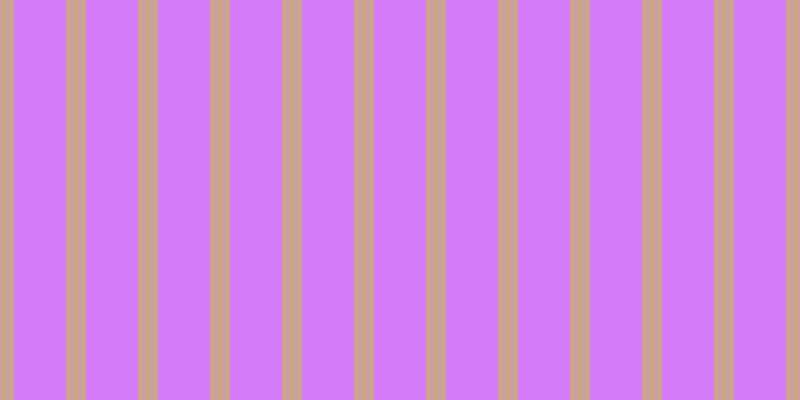 #d47bfa, #caa393 vertical lines, twenty pixels wide, fifty-two pixels apart