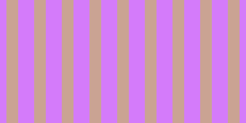 #d47bfa, #caa393 vertical lines, thirty-eight pixels wide, fifty-two pixels apart