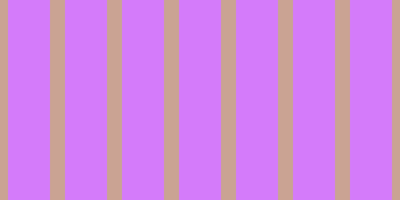 #d47bfa, #caa393 vertical lines, thirty pixels wide, eighty-four pixels apart