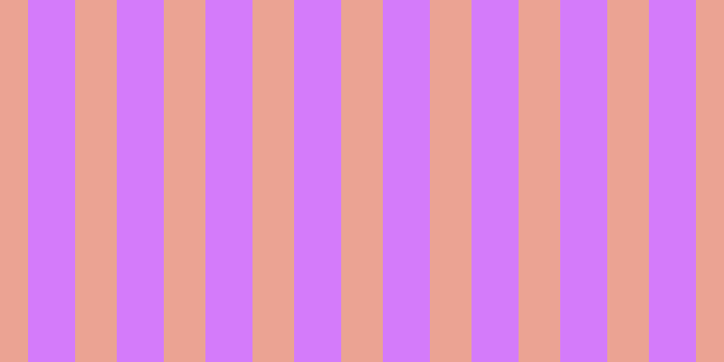 #d47bfa, #eba393 vertical lines, forty-six pixels wide, fifty-two pixels apart