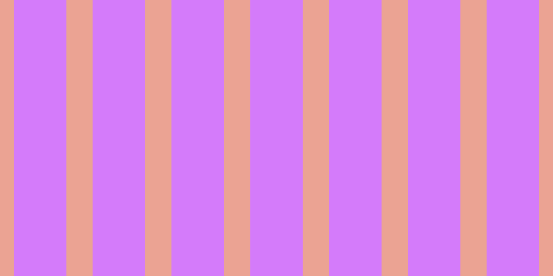 #d47bfa, #eba393 vertical lines, thirty-eight pixels wide, seventy-six pixels apart