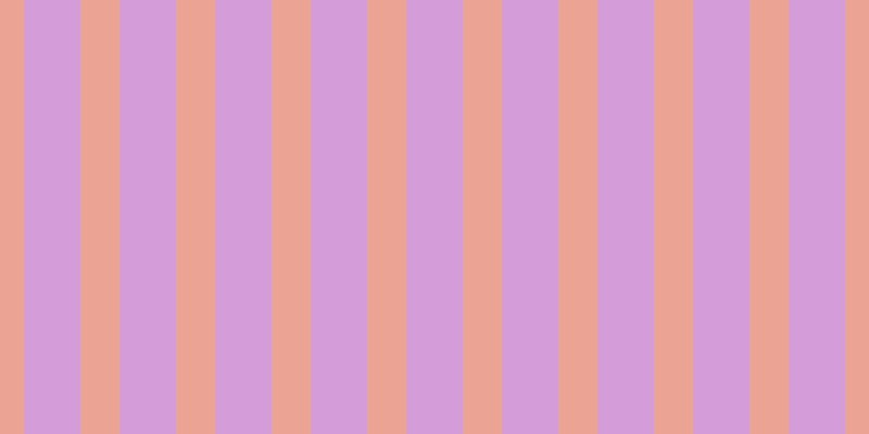 #d49cd9, #eba393 vertical lines, thirty-six pixels wide, fifty-two pixels apart