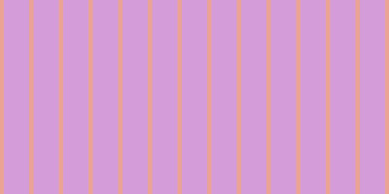 #d49cd9, #eba393 vertical lines, nine pixels wide, fifty-two pixels apart