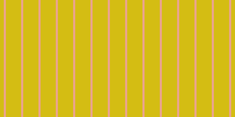 #d4bd13, #eba393 vertical lines, seven pixels wide, fifty-two pixels apart