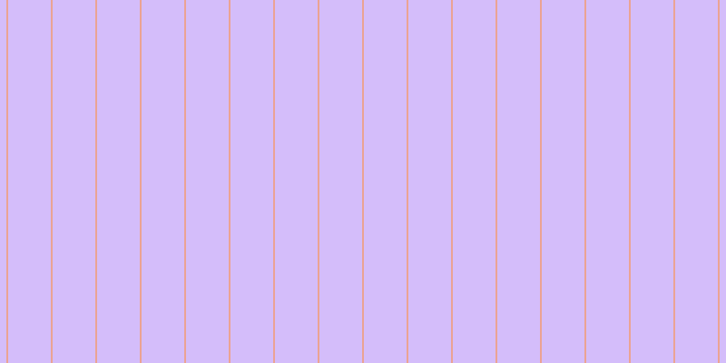#d4bdfa, #eba393 vertical lines, two pixels wide, forty-seven pixels apart