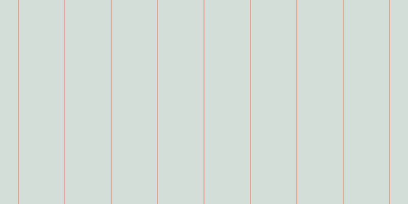 #d4ded9, #eba393 vertical lines, two pixels wide, eighty-nine pixels apart