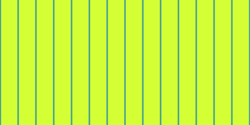 #d4ff34, #46a393 vertical lines, five pixels wide, fifty-two pixels apart