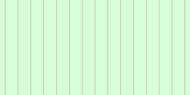 #d4ffd9, #caa393 vertical lines, two pixels wide, fifty-two pixels apart