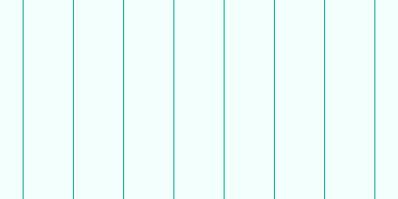 #d4fffa (25%), #04a393 vertical lines, two pixels wide, ninety-nine pixels apart