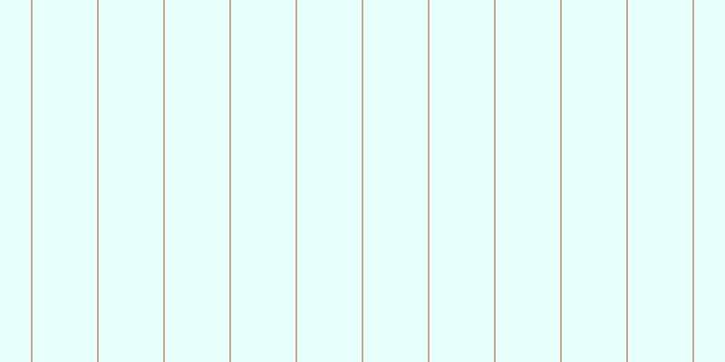 #d4fffa (50%), #caa393 vertical lines, two pixels wide, seventy-one pixels apart